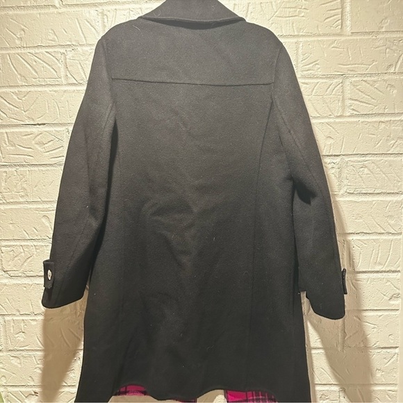 Versace Double Breasted Felt Wool Coat Size 46 - Picture 4 of 11
